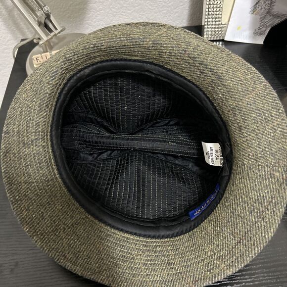 Pendleton Vintage 100% Wool Tweed Brimmed Fedora Bucket Hat- USA Medium - Picture 12 of 14